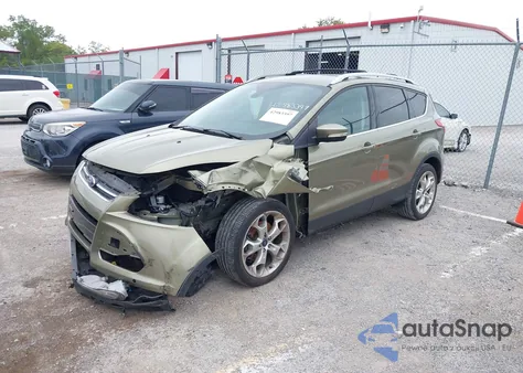 2013 Ford Escape Titanium from USA, damaged, VIN 1FMCU0J94DUA23984